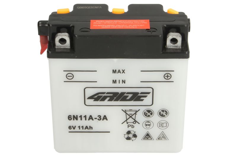 Baterie 4RIDE 6N11A-3A Acumulator Moto - imagine 3