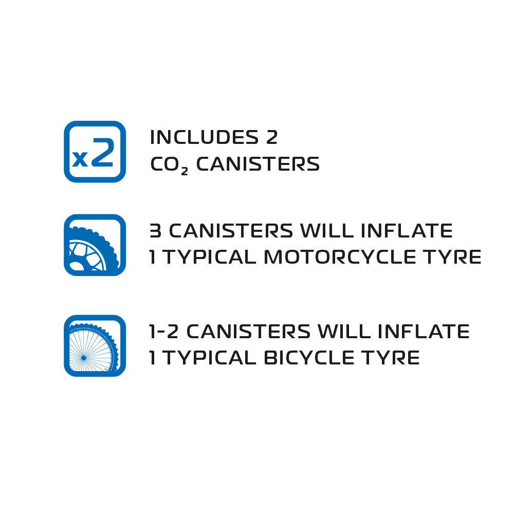 KIT REUMPLERE ANVELOPE CO2 OXFORD OX721 - imagine 3