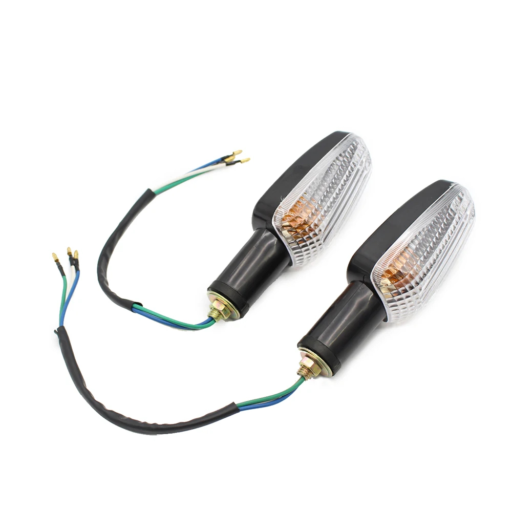 Set 2x semnalizari clare Honda Hornet 250 600 CB600 CB250 CB400 - imagine 5