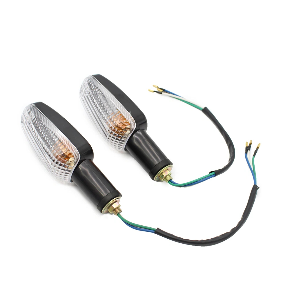 Set 2x semnalizari clare Honda Hornet 250 600 CB600 CB250 CB400 - imagine 4