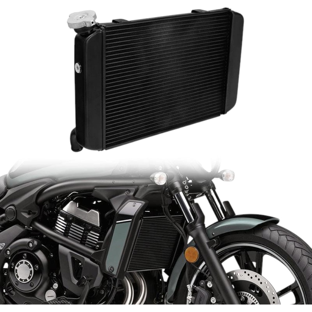 Radiator Kawasaki Vulcan S650 EN650 ABS 2015-2023 CAFE - imagine 4