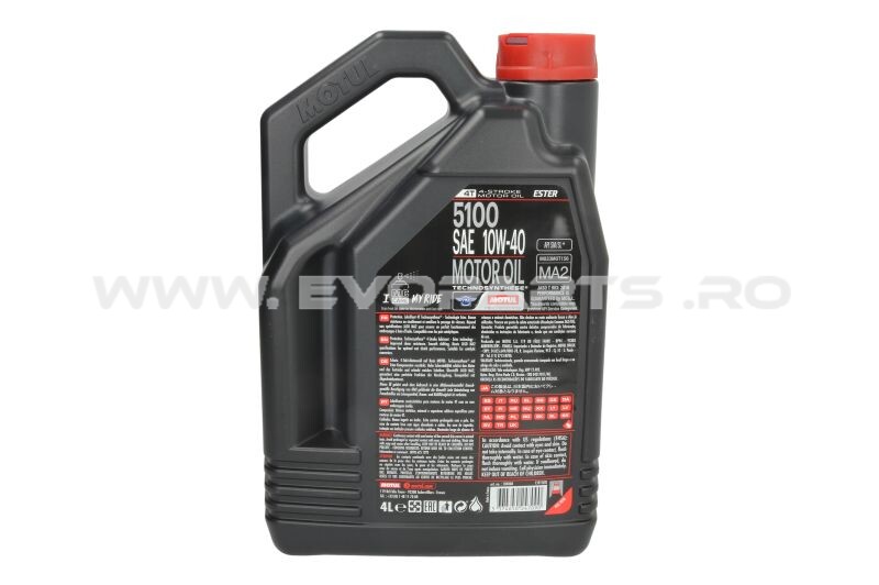 Ulei Motul 5100 10W40 4T 4L - imagine 2