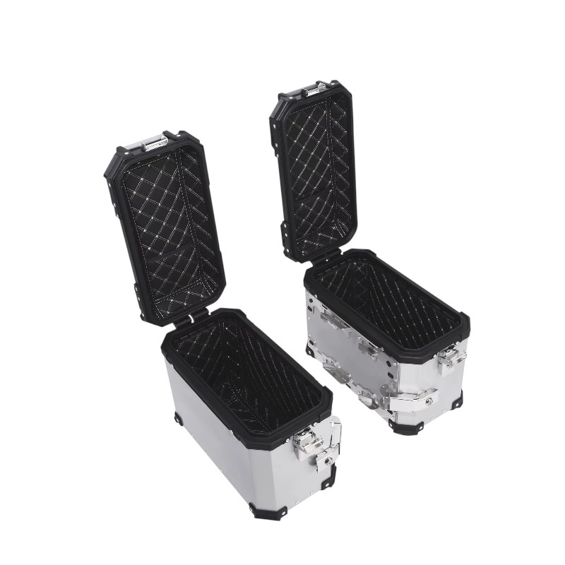 SET CUTII LATERALE BMW R1300GS 2023-2025 argintii 36L A259 - imagine 2