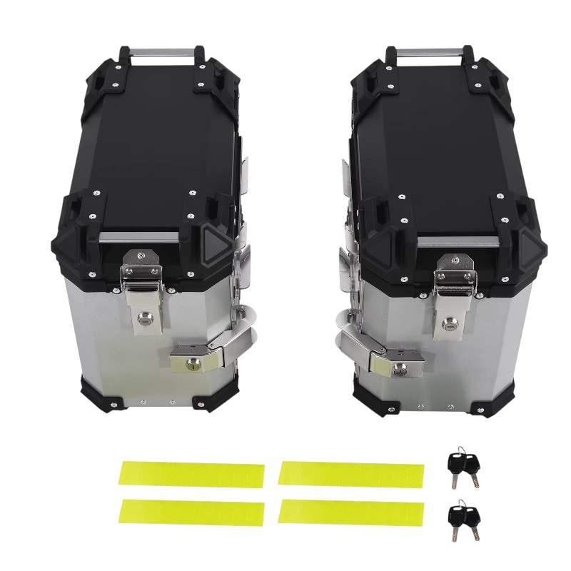 SET CUTII LATERALE BMW R1300GS 2023-2025 argintii 36L A259 - imagine 4