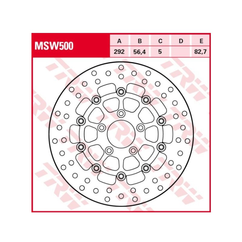 Disc Frana Fata Harley Davidson MSW500 TRW - imagine 2