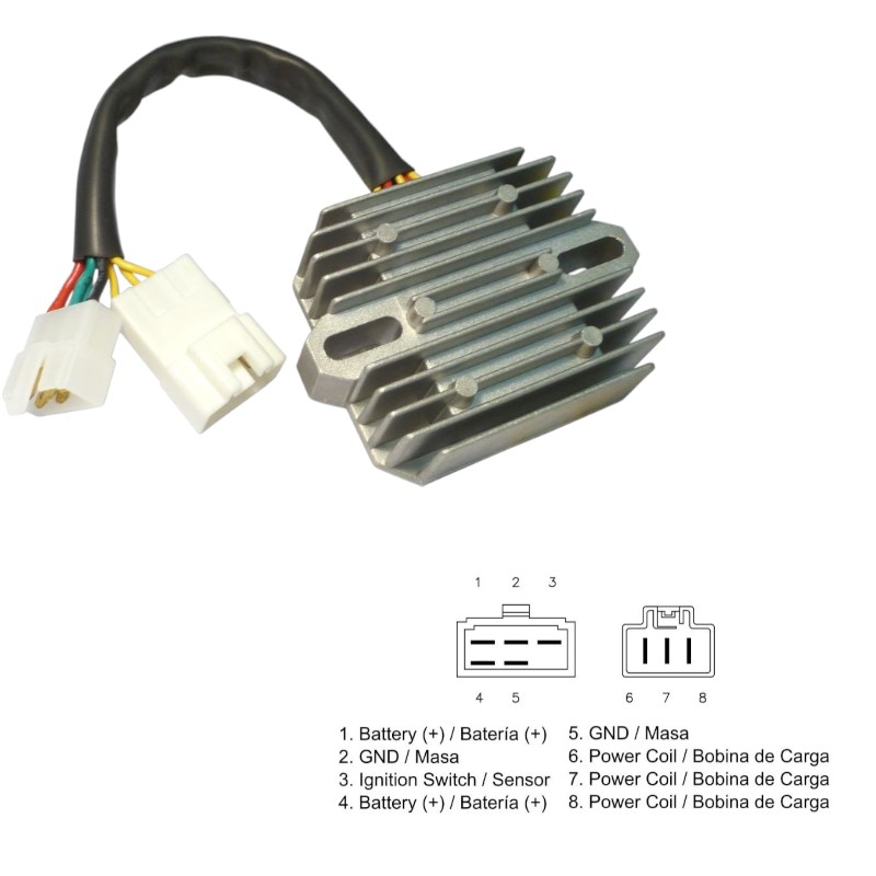DZE Regulator Tensiune Honda CBR 1100XX Blackbird 1999 2000 DZE02403 releu incarcare